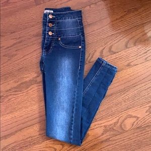 High Waisted Mudd Jeans